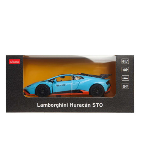 RS Masina RASTAR Die cast 1:32 Lamborghini Huracan STO, albastra, 58255